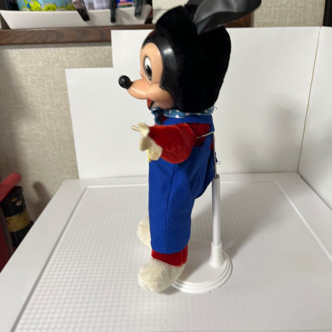 ミッキーマウス　ラバーフェイス　ドール　1960年代 ディズニープロダクション