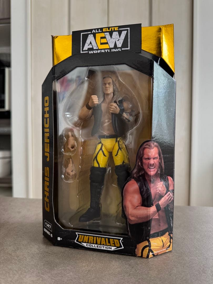 【日本未発売】AEW Chris Jericho フィギュア　未開封
