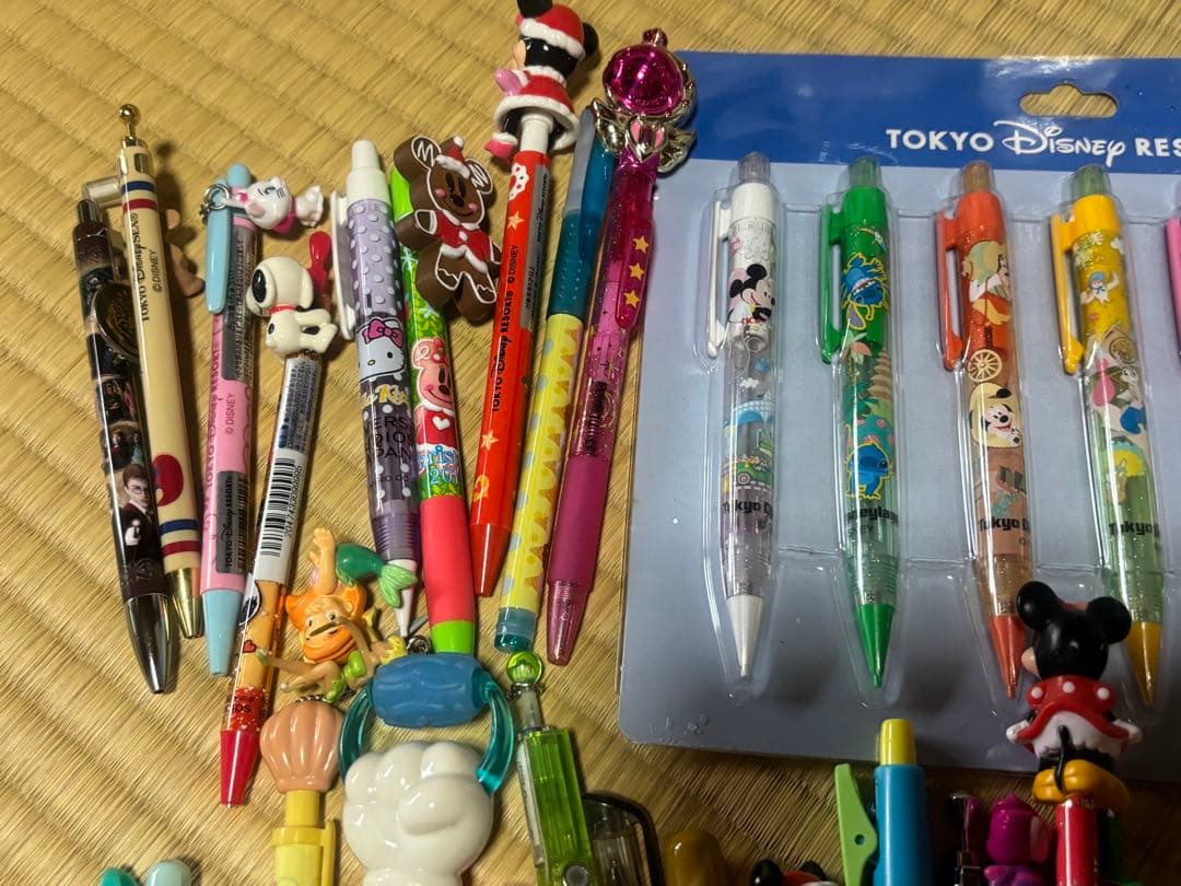 ボールペン、シャーペン】まとめ売り 大量！キャラクターもの