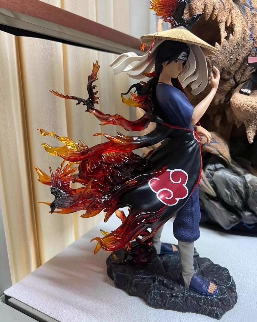 ナルト 疾風伝 暁 うちはイタチ ガレージキット 塗装済み完成品