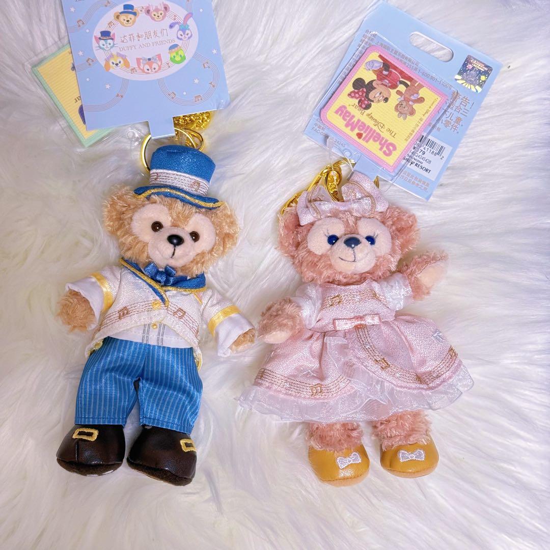 新作】上海ディズニー 音楽祭限定ダッフィー&シェリーメイぬいぐるみ