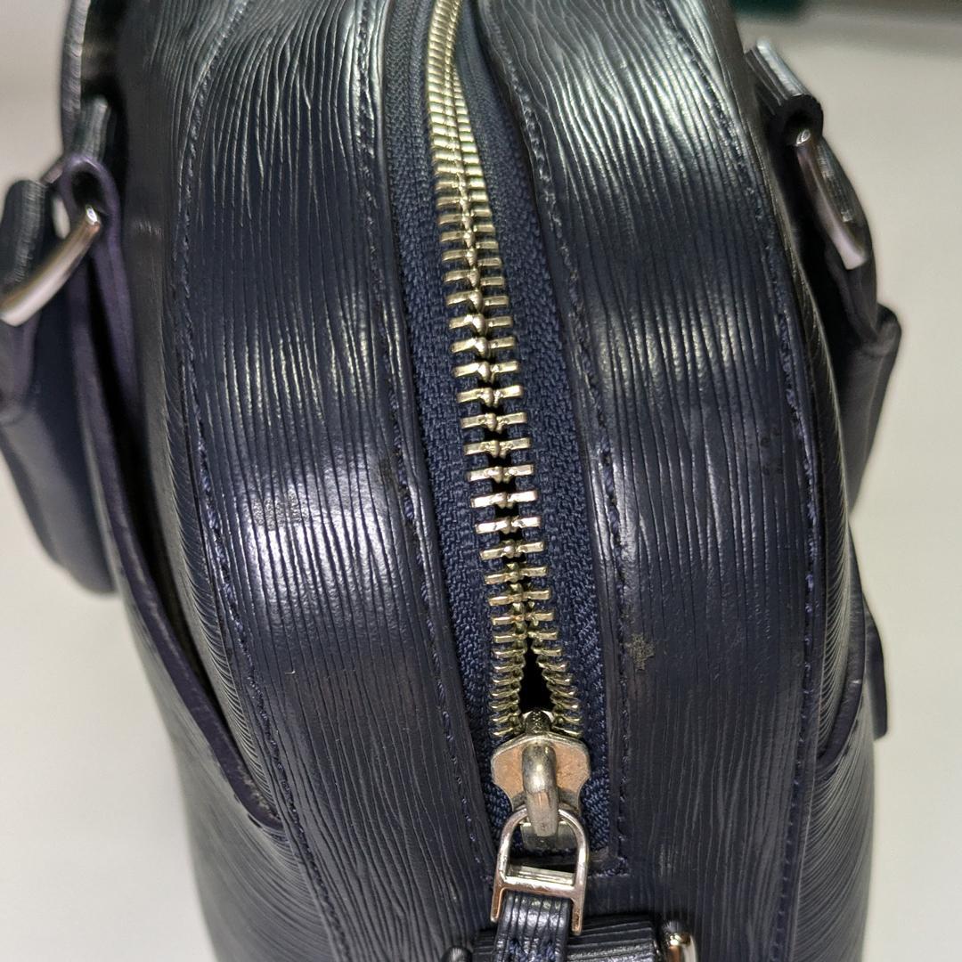 PELLE MORBIDA ブリーフケース ネイビー