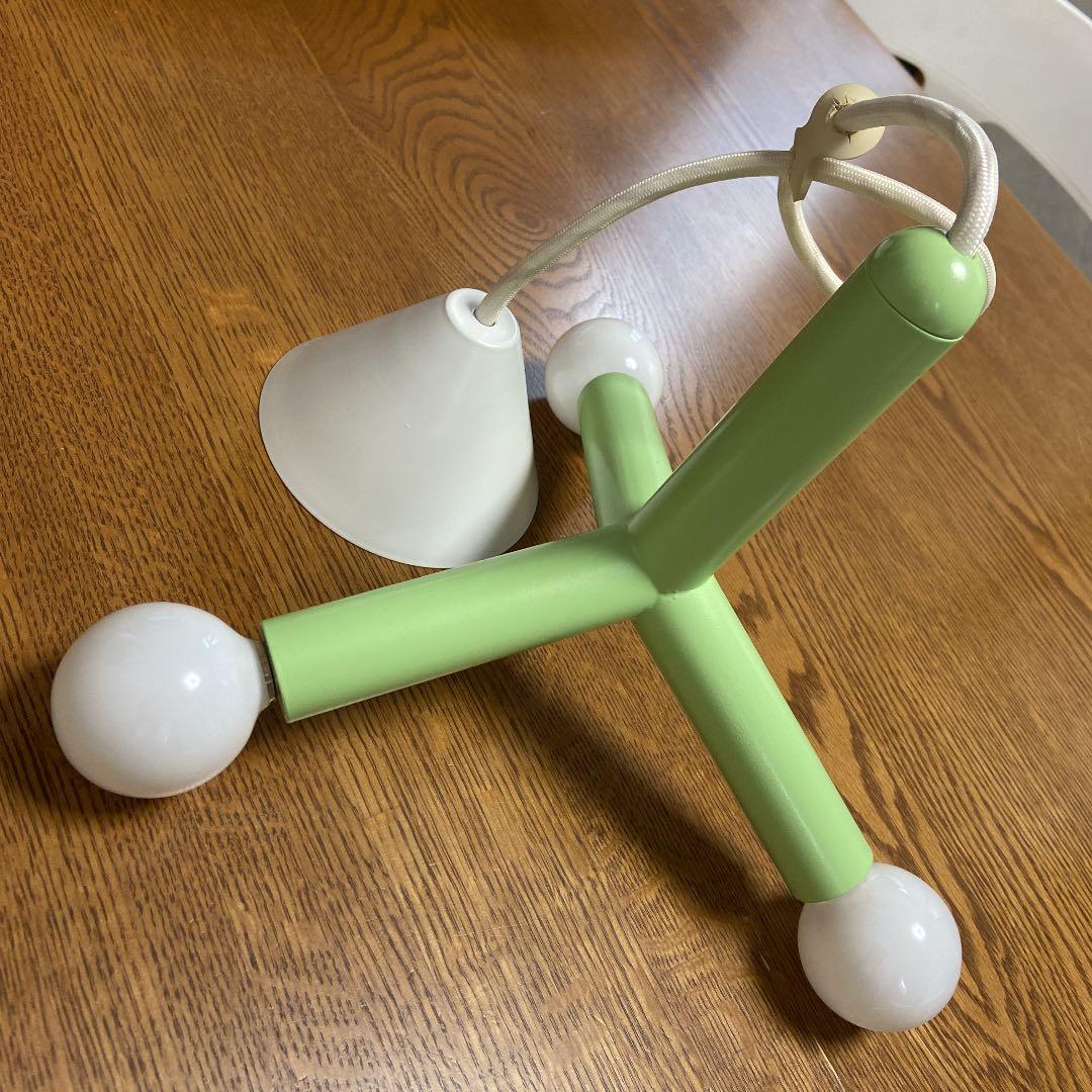 IDEE モレキュール3灯ペンダントライトライムグリーン