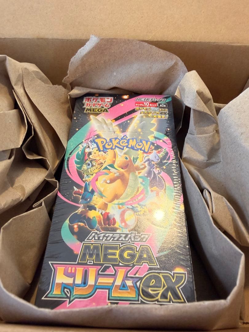 ポケモンカード MEGAドリームex 1BOX 未開封シュリンク付き