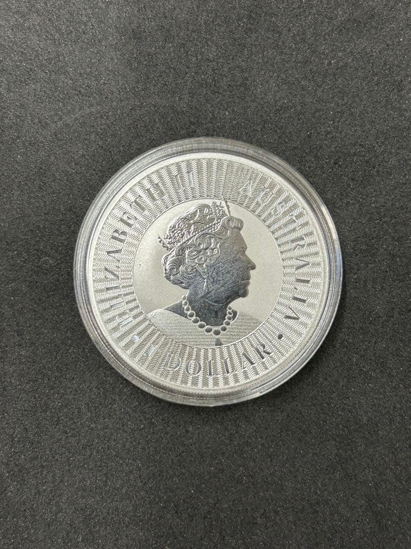 オーストラリア カンガルー銀貨 2022 1オンス コインケース付き ②