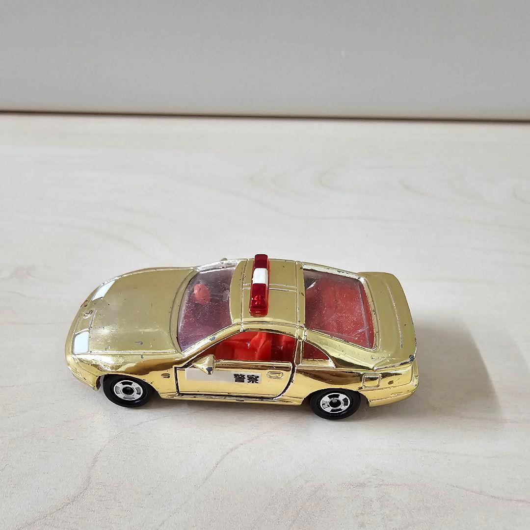 匿名】トミカ NISSAN フェアレディZ ゴールド パトカー レトロ 日産