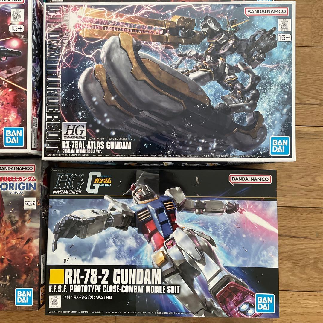 ガンプラ6体セットHG - メルカリ