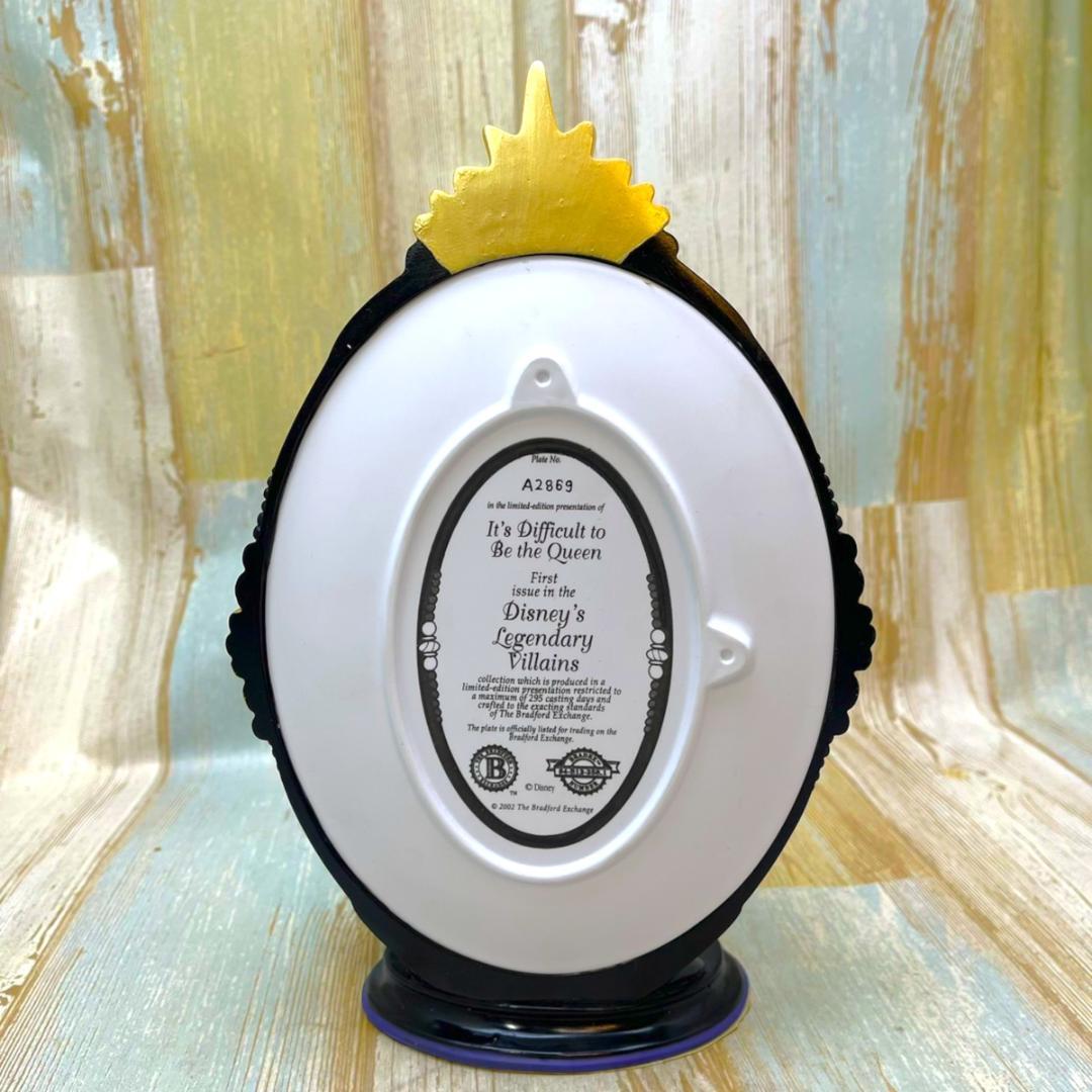 限定品★白雪姫  White 女王 魔女 Evil Queen プレート
