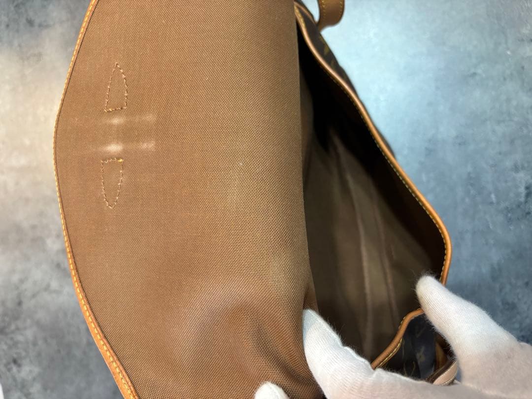 Louis Vuitton モノグラム ショルダーバッグソミュール　1997年