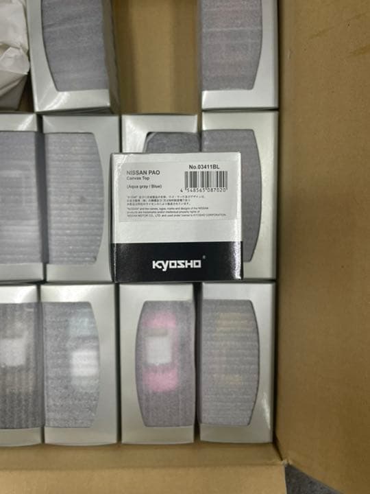 京商製　1/43 日産パイクカー（新品・箱買い品）