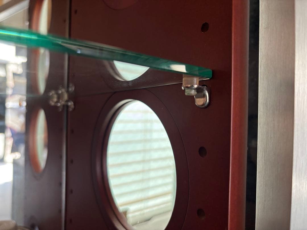 ra2005様専用 カルトーネコレクションケースガラスケースミラー付き幅41cm