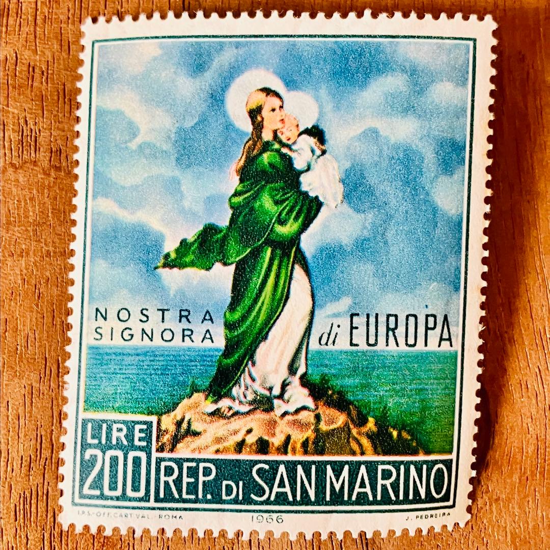 海外 外国 サンマリノの切手 未使用 宗教画 アンティーク - メルカリ