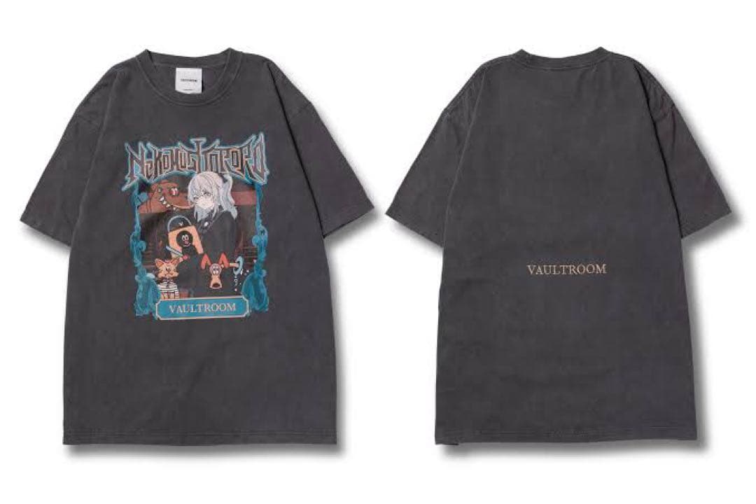 VR × TORORO TEE / CHARCOAL M size