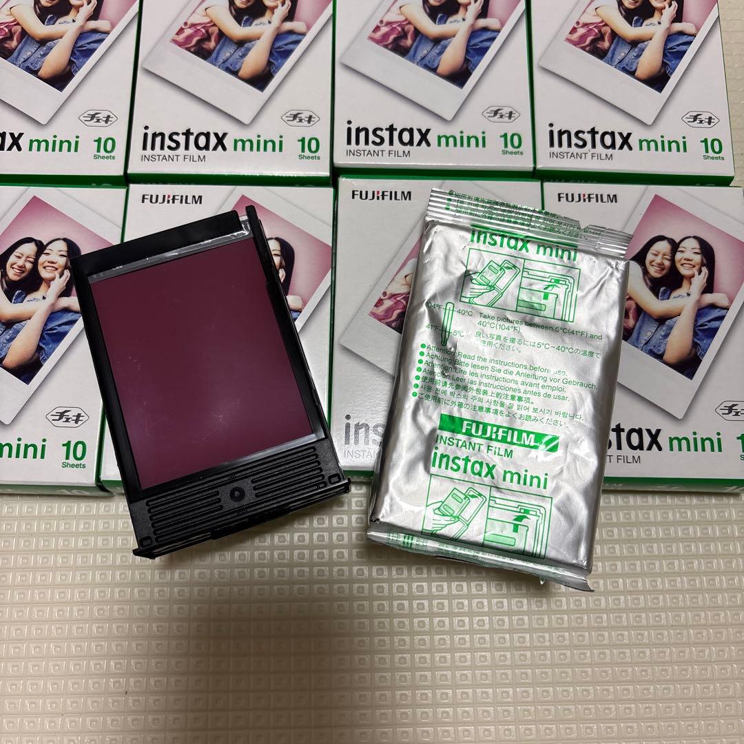 チェキフィルムINSTAX MINI10枚×8箱 有効期限26年7月、27年2月 - メルカリ
