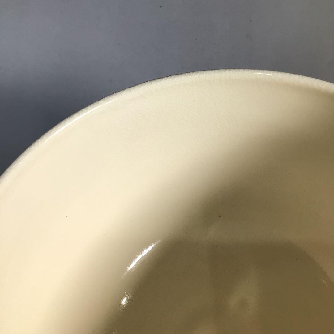 Ｎ８０５　茶碗　『御室窯造』『大徳寺　福本積應　箱書』『利休没四百年記念』　共箱