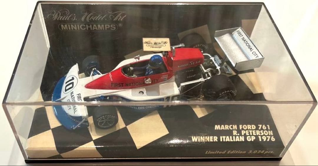 ミニチャンプス F1 ミニカー マーチ ピータソン、ダナヒュー セット 1/43