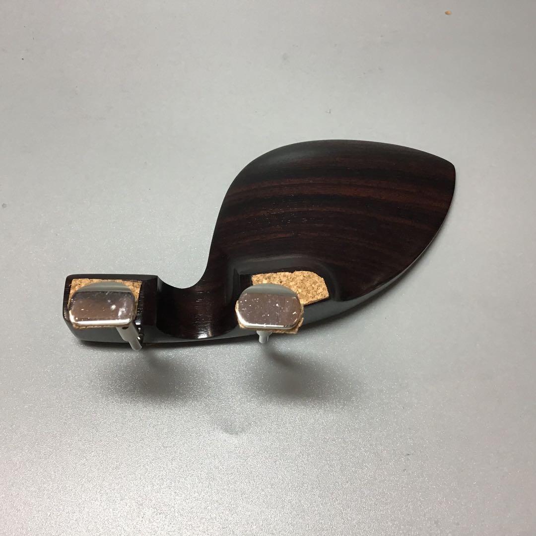 バイオリン　顎当て　ローズ紫檀　クローソン型　セミヒル