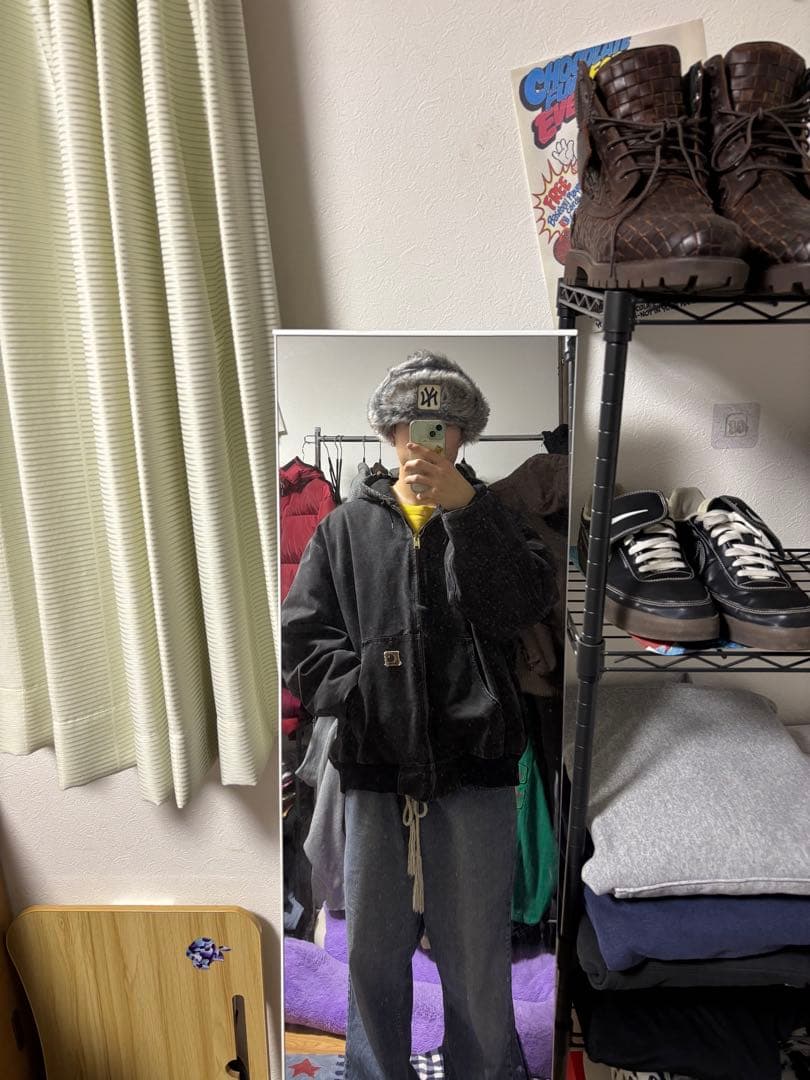 Carhartt アクティブジャケット3XL黒