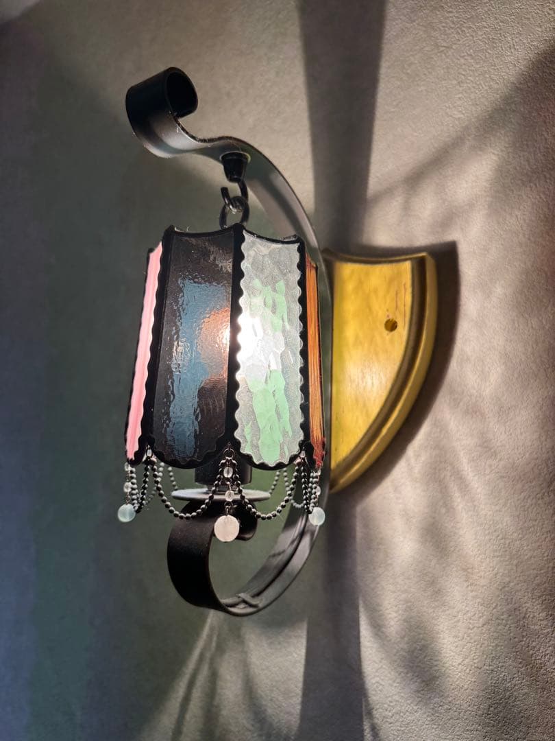 トルテ 壁掛けライト ブラケットライト 照明 ハンドメイド ステンドグラス