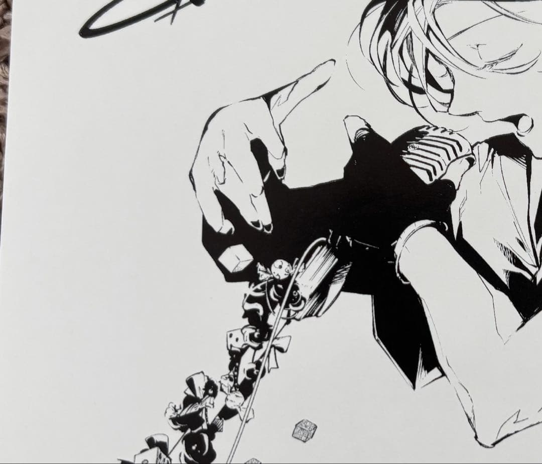 文豪ストレイドッグス 中原中也 描き下ろし 非売品アナザージャケット