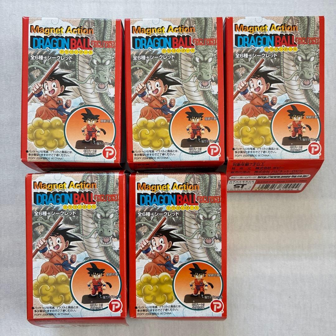 マグネットアクション　ドラゴンボール　フィギュア　6個