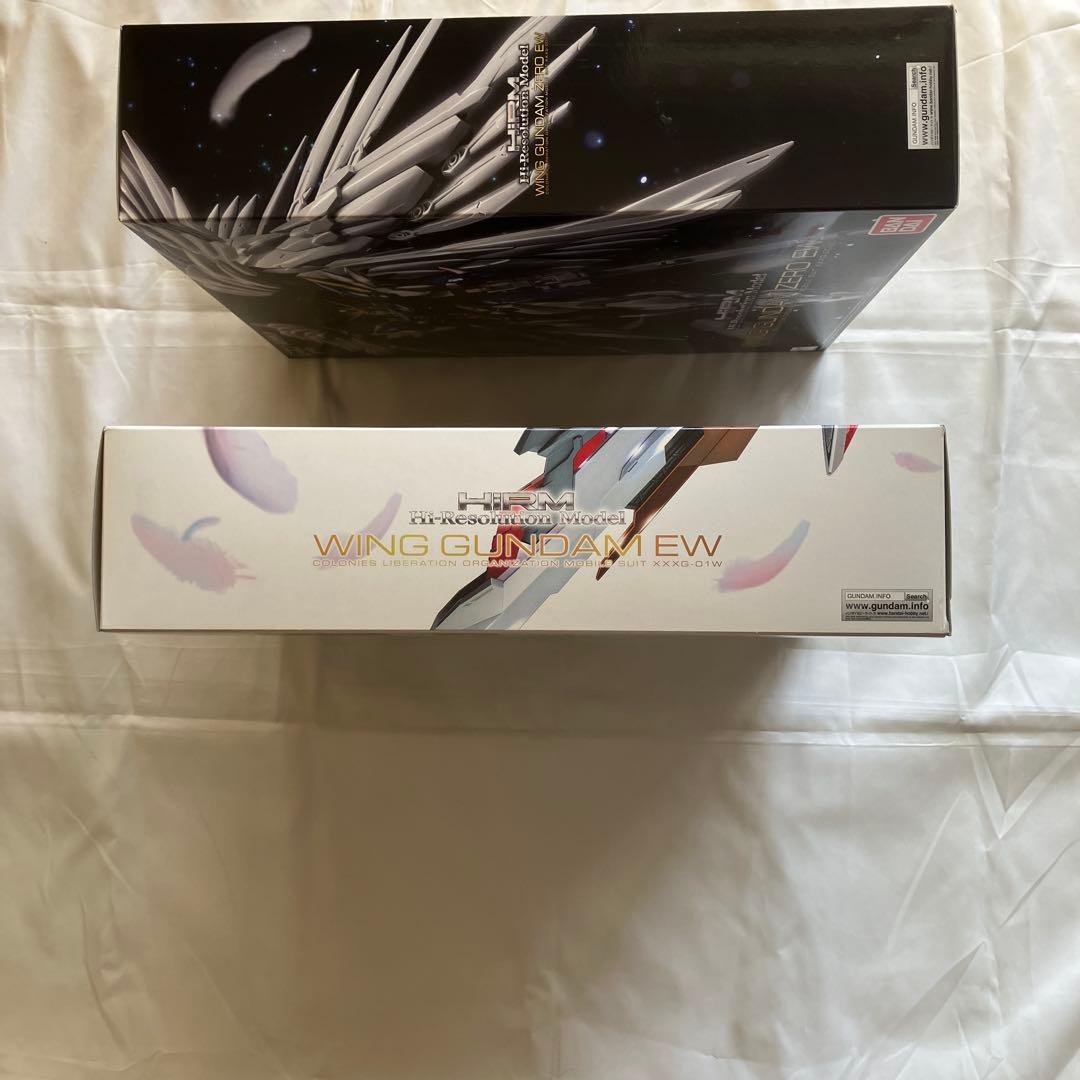 ハイレゾリューションモデルウイングガンダムEW&ウイングガンダムゼロEW