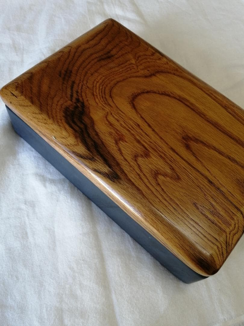 歙州硯 大硯 水波紋 250×162×50mm