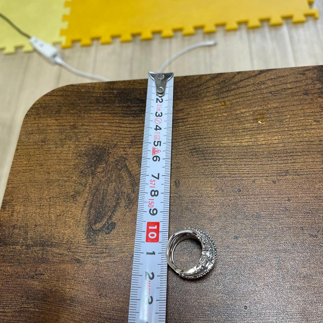 Swarovski シルバー 重ねリング