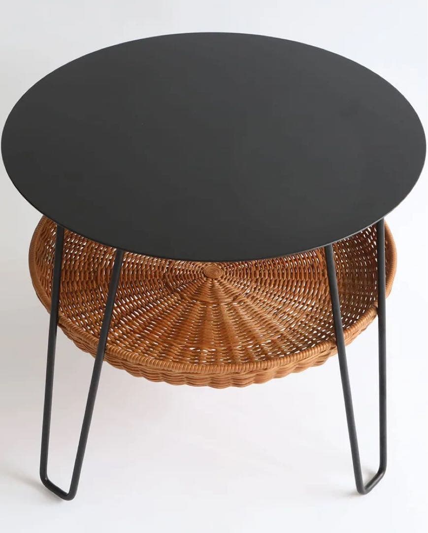 テーブル・机 IDEE/WALLABY LOW TABLE ROUND Black