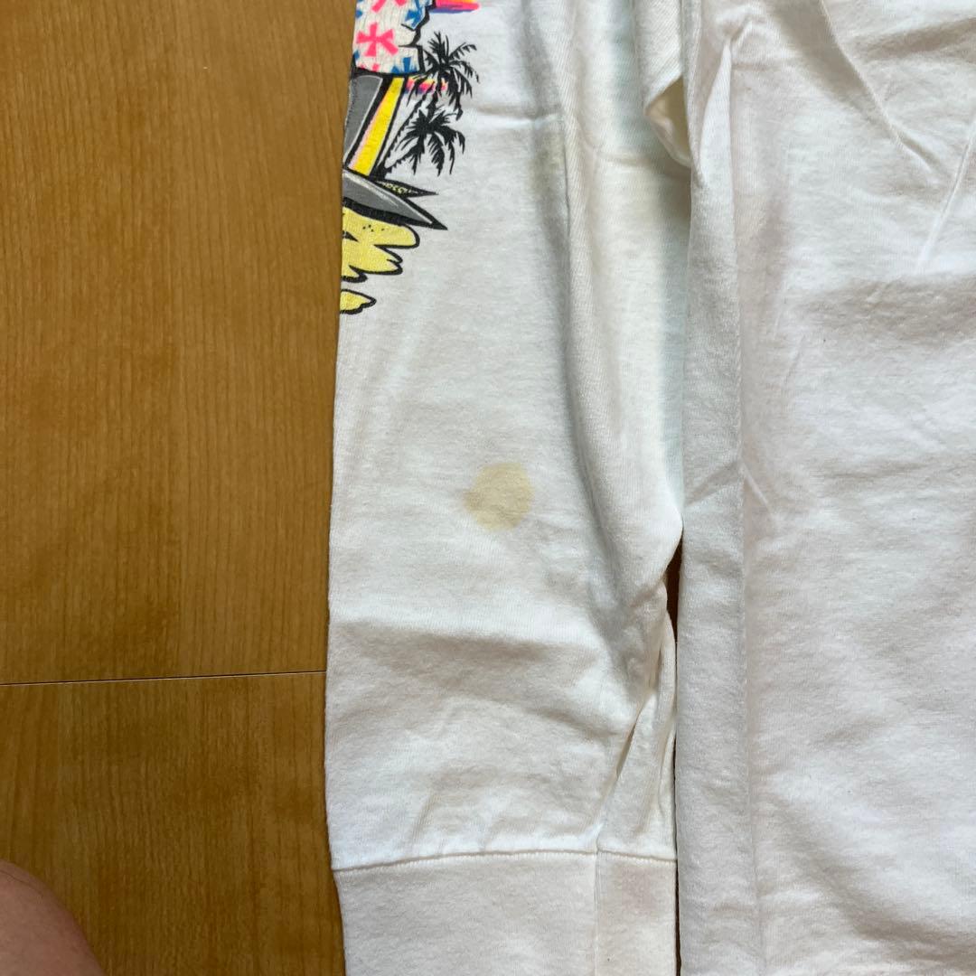 ronjon ロンT ホワイト L ONEITA USA製