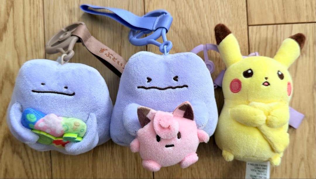 ポケモンセンターオリジナル 十ポケ十色 メタモン、ピカチュウ