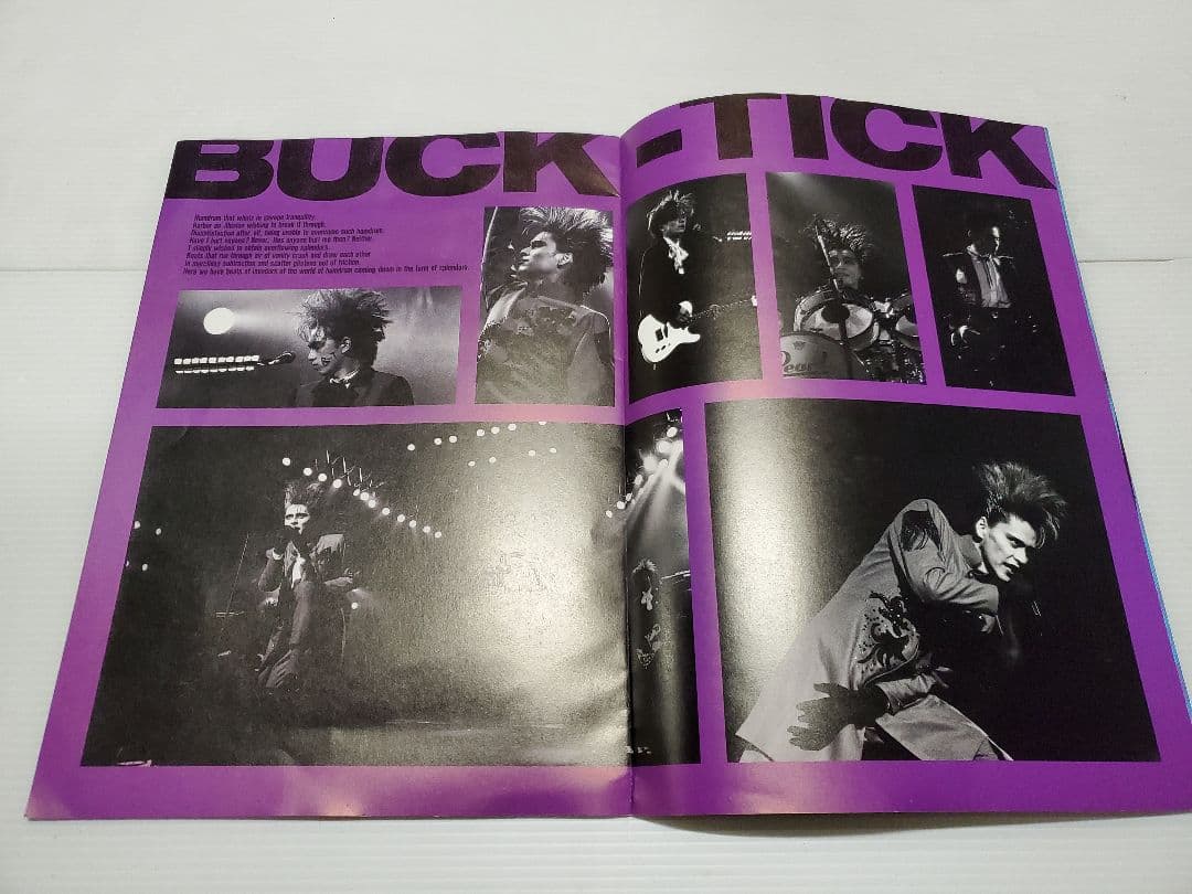 激レア BUCK-TICK 1988 TOUR パンフレット 櫻井敦司 パンフ