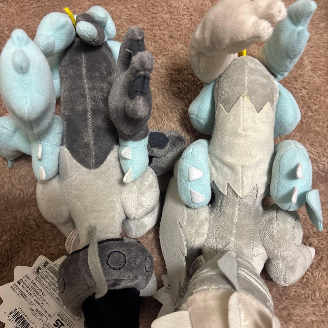 廃盤レア】ポケモンセンター ポケドール ブラックキュレム ホワイト