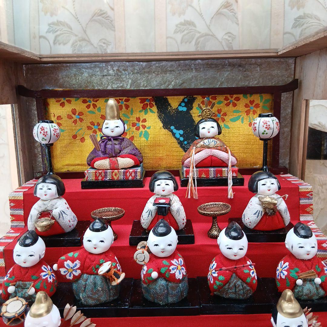 木目込み雛人形(昭和)さくら