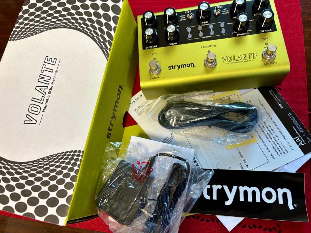 strymon VOLANTE マグネティックエコー