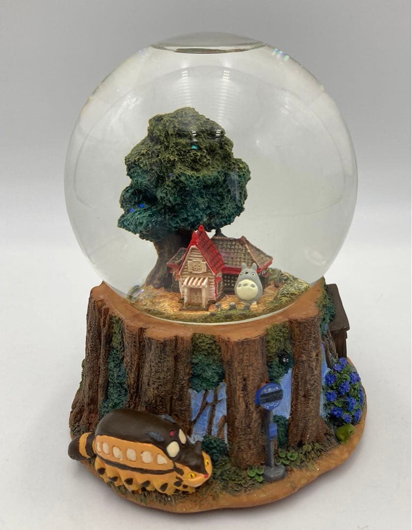 となりのトトロのスノードーム☆オルゴール付ジオラマ☆ジブリ