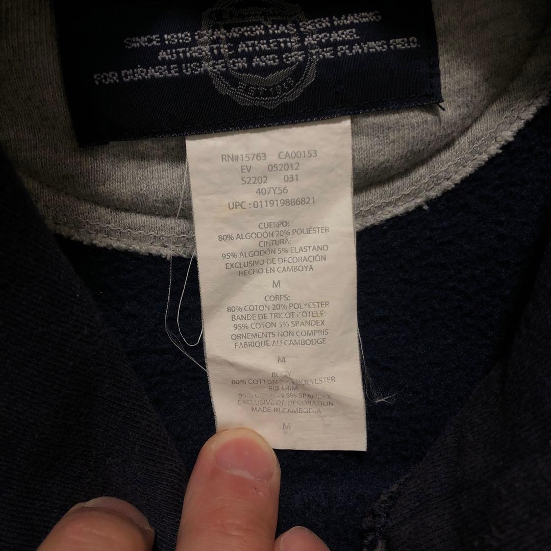 Champion ネイビー パーカー　スーパーフーディー