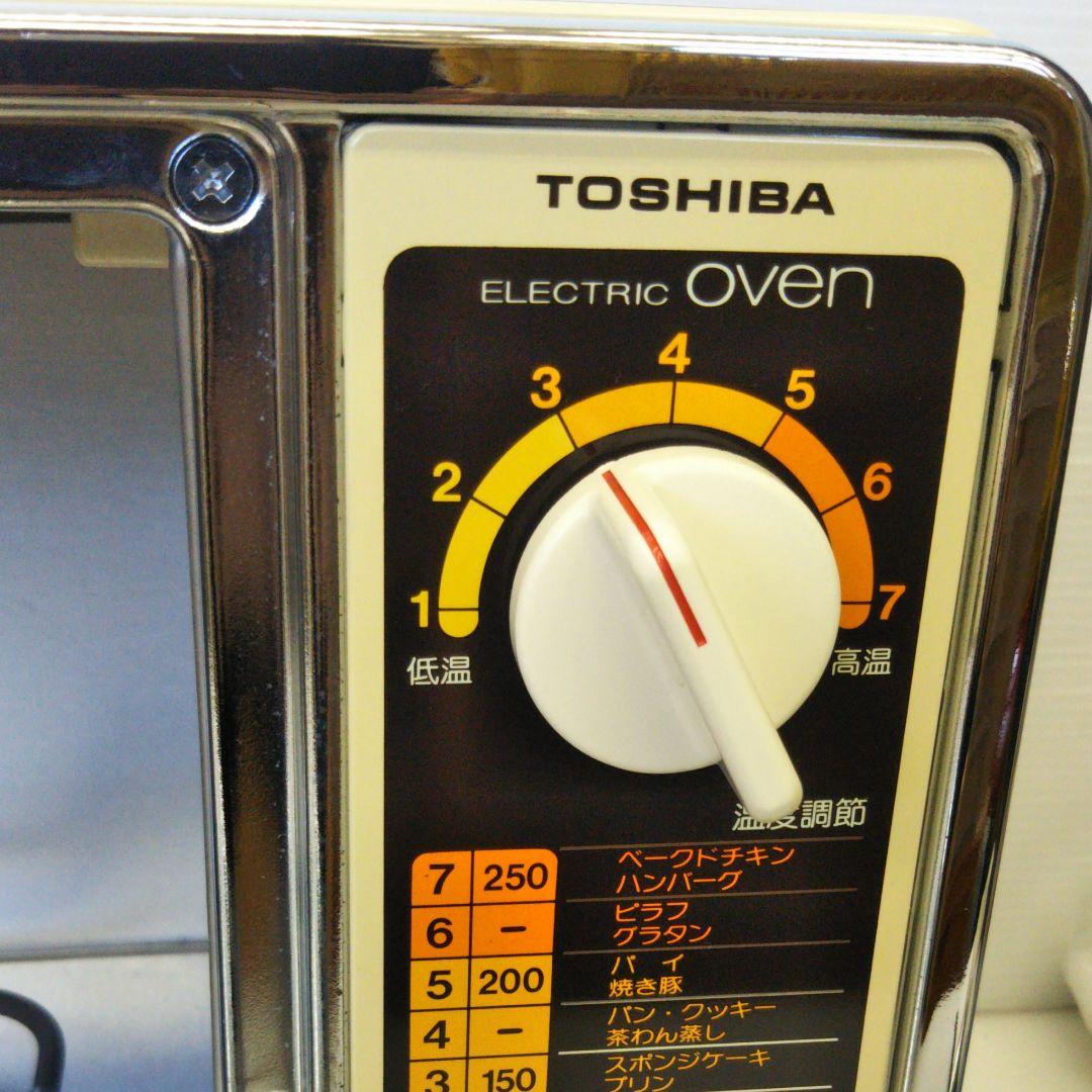 昭和レトロ 東芝 電気オーブン HGR-1001D - メルカリ