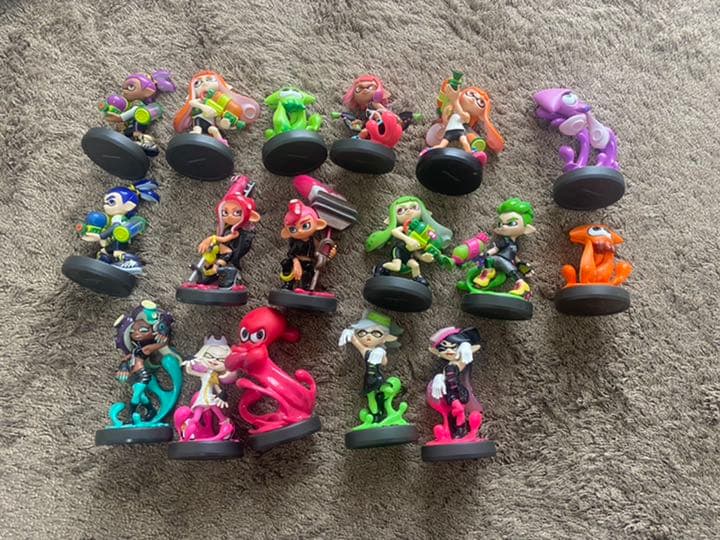 スプラトゥーン amiiboセット 約17体