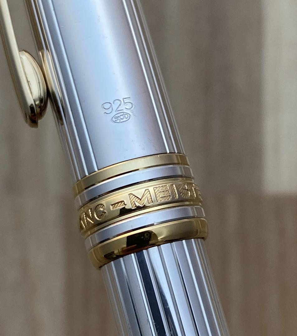 超美品 モンブラン ソリテール スターリングシルバー 925 ボールペン箱