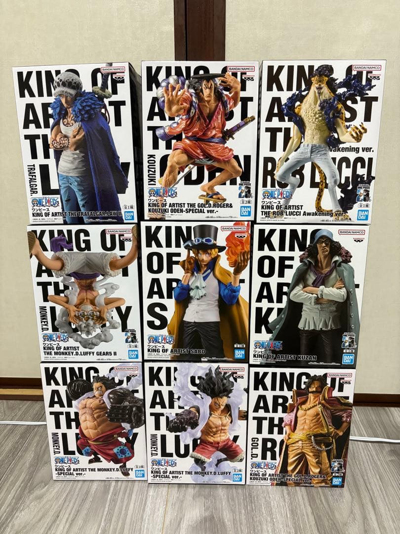 ワンピース KING OF ARTIST フィギュア まとめ売り