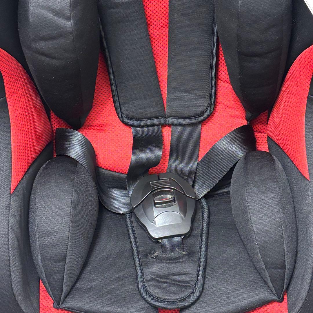 美品 西松屋 マムズキャリー レジェ チャイルドシート レッド 赤