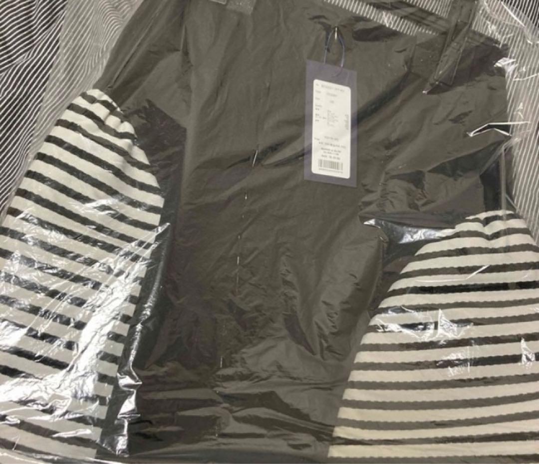 スカート BORDER WOOL SKIRT BLACK 36