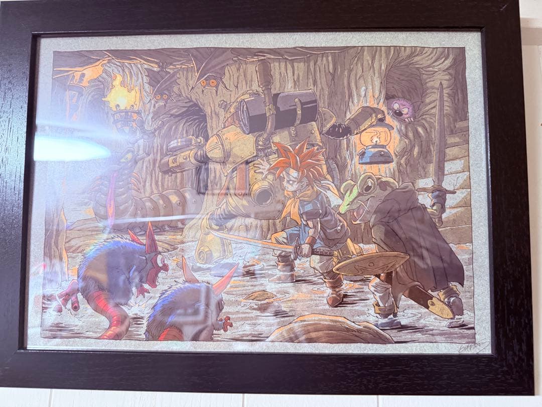 鳥山明展 クロノトリガー額装