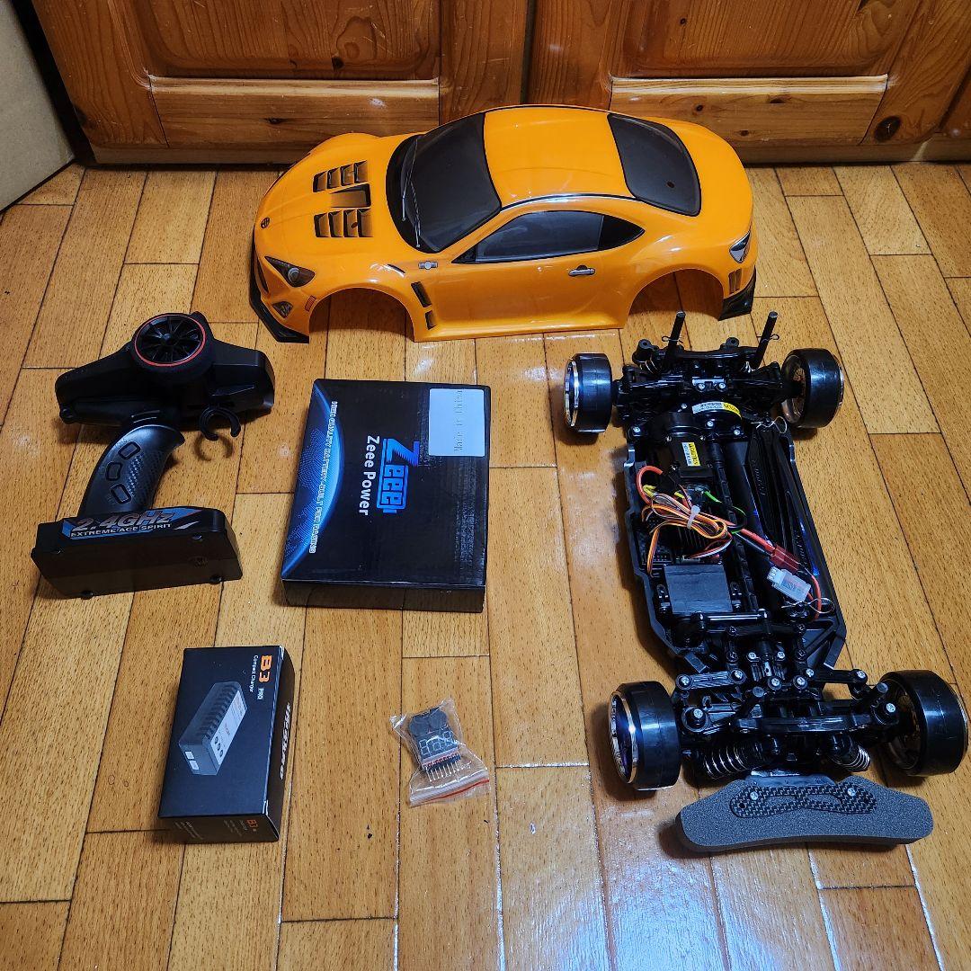 タミヤ ドリフト ラジコン フルセット 改造 TT02 34 ボディ TT01