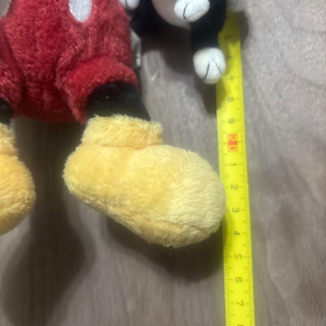 ユ*キ様 【激レア】ディズニー ミッキー ミニー ぬいぐるみ フィガロ