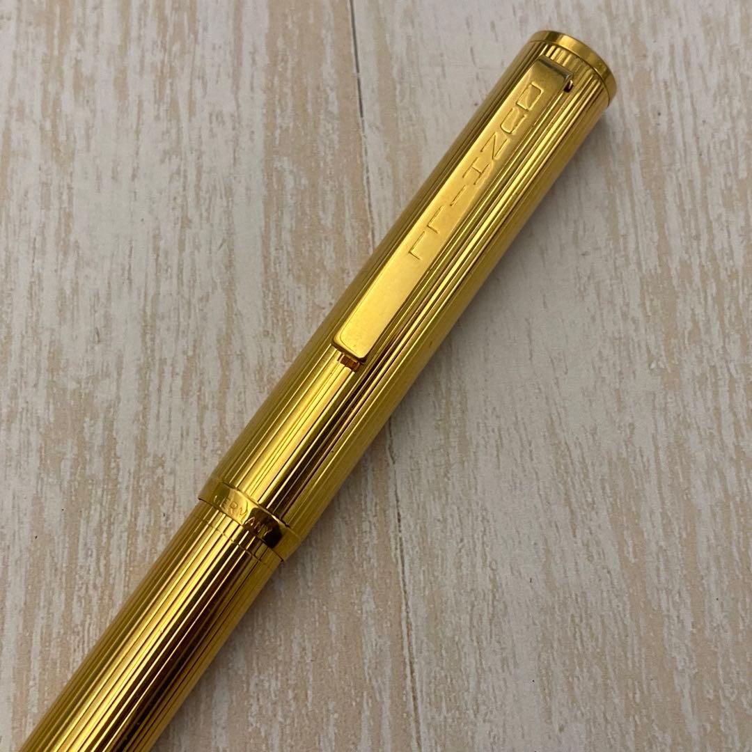 超希少】ダンヒル K14 585 万年筆 ゴールド ペン先 筆記未確認