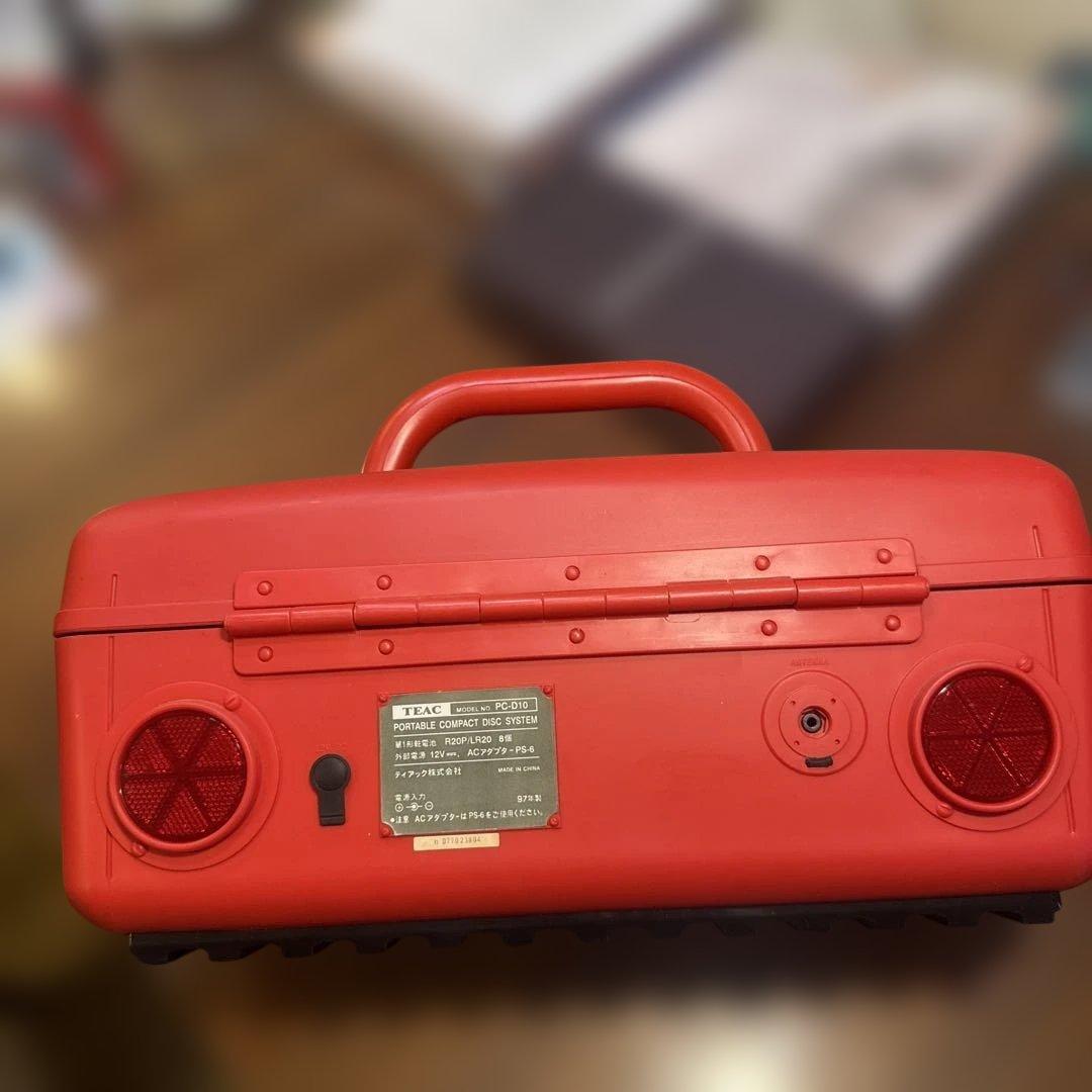 コカコーラ 夏組 アウトドアCDラジカセ PC-D10 - メルカリ