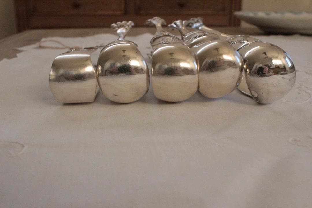 C】シルバーコーティングのトング/野獣の足・フランスアンティーク