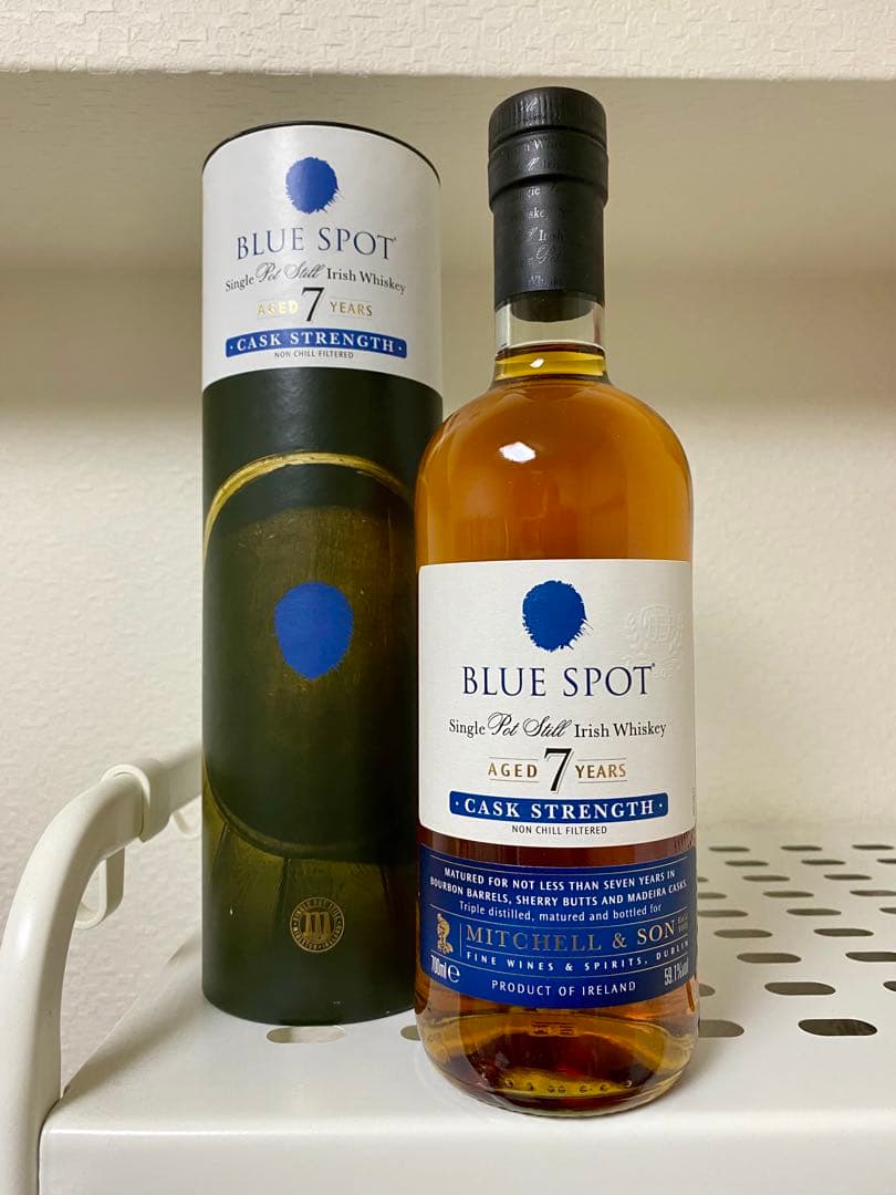 ブルースポット 7年 Blue Spot 7yo カスクストレングス 59.1% 企画品